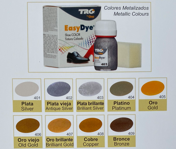 Easy Dye Metallic Colour 25ml