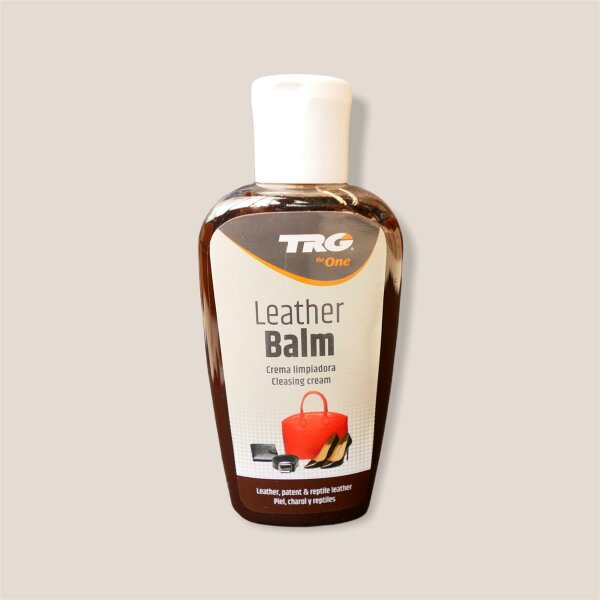 Leather Balm reinigende Pflegemilch 125ml braun
