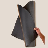 Blanklederhals 3mm bs schwarz