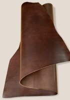 Blanklederhals 3mm bs dunkelbraun