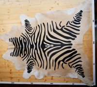Rinderfell  Zebradruck #FRZ0001