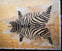 Rinderfell  Zebradruck #FRZ0001