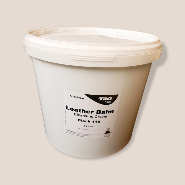 Leather Balm reinigende Pflegemilch 5L schwarz